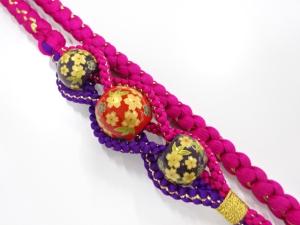 正絹　振袖用　手組帯締め